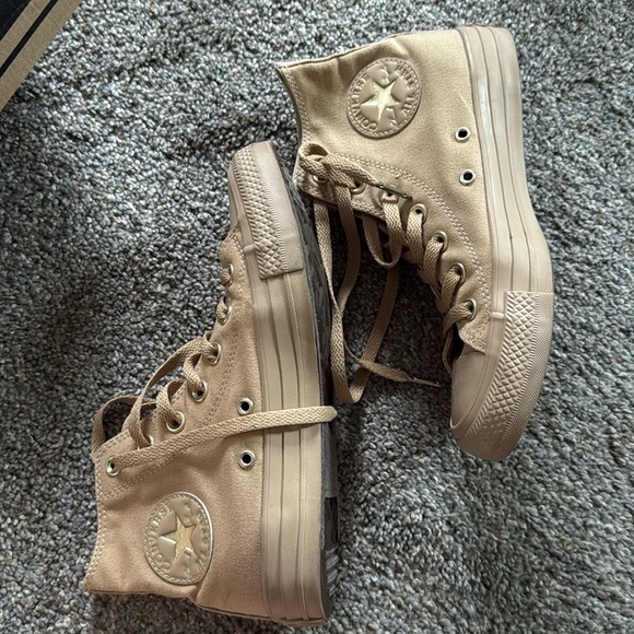 Converse High-Top Fawn Gold - Picture 3 of 7